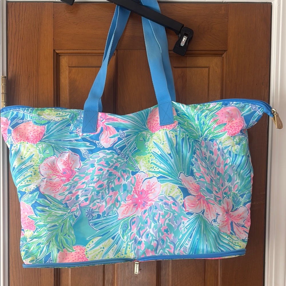 Foldable Lilly Pulitzer Tote Bag